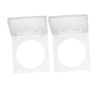 FONDOTIN 2pcs Power Button Cover Sealed Dustproof Protector for Rhinestone Art Painting Light Pads Accidental Push Button Safety Guard Emergency Stop for Industrial and