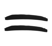 FONDOTIN 2Pcs Replacement Headphone Headband Protectors Durable Black Earphone Headset Covers for Gen Flexible Sweat Resistant Cushions for Outdoor Activities and Long Listening Comfort