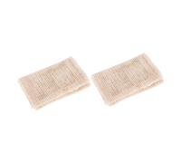 FONDOTIN 2Pcs Reusable Cotton Steamer Cloth Pads Nonstick Heat-Resistant Kitchen Steamer Liners for Food Cooking Bao Buns Dim Sum Vegetable Tear-Resistant Supply
