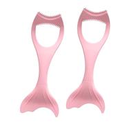 FONDOTIN 2pcs Reusable Eyeliner Makeup Aid Wear-resistant Makeup Tools for Women Silicone Eyeliner Aids Tools for Compact Eyelash Application for Girl Eye Accessories