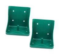 FONDOTIN 2pcs Salt Brick Holder for Cattle and Sheep Durable Feeding Rack for Livestock Convenient Salt Licking Box and Goats Sturdy Material with Fine Workmanship