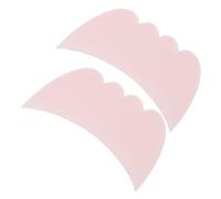 FONDOTIN 2pcs Silicone Eyelash Shield and Eyeshadow Guide Set Eyeliner Helper Mascara Guard Applicator for Precision Eye Makeup and Lash Protection, Reusable Makeup Tool for Beauty Enthusiasts