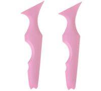 FONDOTIN 2pcs Silicone Makeup Guide Stencils Eyeliner Eyebrow Eyeshadow Applicators Reusable Beauty Tool for Precise Eye Lip Line Drawing Beginners and Professionals