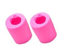 FONDOTIN 2pcs Silicone Owl Baking Molds DIY Fondant Cake Decoration Moulds for Dessert Chocolate Soap Making Non Stick Crafting Tools for Kitchen Bakery Party Use