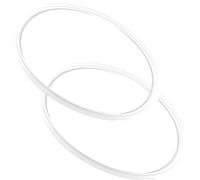 FONDOTIN 2Pcs Silicone Sealing Rings for Pressure Cooker Flexible Elastic Pot Sealing Gaskets Compatible with Midea Electric Cooker Md Old Models Food-Grade Replacement