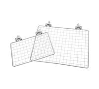 FONDOTIN 2pcs Stainless Steel Bird Perch Stand for Parakeets and Cockatiels Multi Functional Resting Platforms for Home and Pet Shops Small Bird Perch for and Rest