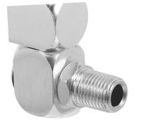 FONDOTIN 2pcs Swivel Air Hose Connector Adapter with Advanced Antileakage Design Industrial Pneumatic Tool Fittings for Automated Systems and Assembly Line Air Tool Hose Management