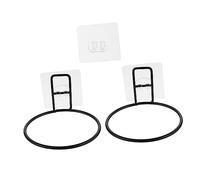 FONDOTIN 2PCS Wall Mounted Hanging Holder for Pet Water Feeder and Food Bowl Stable Rack for Cats and Dogs Spill Design Easy to Clean Suitable for Pet Heights