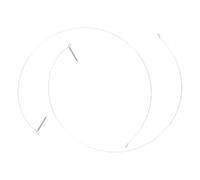FONDOTIN 2pcs Washer Door Seal Clamp Ring and Boot Seal Retaining Ring for Washing Machine Parts