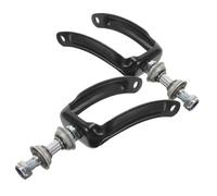 FONDOTIN 2pcs Wheelchair Front Wheel Bracket Fork Assembly Compatible Swivel Wheels Maneuverability and Control for Improved Movement and Style
