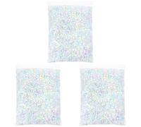 FONDOTIN 3 Packs Macaron Foam Modeling Beads DIY Craft Filling Balls for Home Decoration Box and Vase Filler Lightweight Particles for Handmade Projects