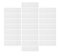 FONDOTIN 300PCS Absorbent Rice Texture Calligraphy Paper with Black Grid for Brush Writing Practice Chinese Xuan Paper Suitable for Students Beginners and Studio Training