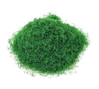 FONDOTIN 30G Medium Green Plastic Tree Powder for Model Train Scenery, Artificial Plant Flock for DIY Sand Table Landscape, Scene Layout Decor Scatter Material
