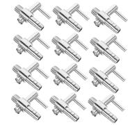FONDOTIN 30PCS Aquarium Oxygen Pump Splitter with Flow Lever Valve for Fish Tank Air Flow Control Outlet Compatible with Aquarium Tubing