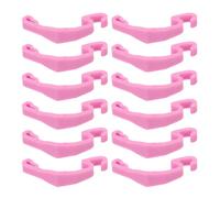 FONDOTIN 30pcs Cage Stability Clips Plastic Fasteners for Hamster Rabbit Bird Cages Antichew Latch Repair Accessories Quiet Side Buckles for Small Pet Enclosures