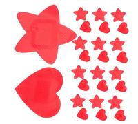 FONDOTIN 30pcs Cartoon Bandages Flexible Adhesive Wound Patches Heart Star Shapes for Gentle Protection Breathable Skin Friendly Scrapes