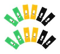 FONDOTIN 30PCS Pitch Jumper Caps Kit for Circuit Boards Open Closed Design for Hard Drive Dvd Electronics DIY Short Circuit Caps in Black Green Yellow Compatibility