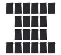 FONDOTIN 30pcs Swimming Goggles Pouches Lint Drawstring Bags 6.68x2.95x0.12inch Classic Simple Lightweight Glasses Storage Bag for Outdoor Use Adults Women