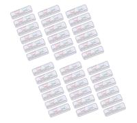 FONDOTIN 30pcs Uvc-uva Pvc Test Cards for Indoor Daily Use with Calibration and Quality Control Features, for Cabinet Testing