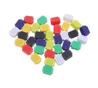 FONDOTIN 35pcs Mini Solderless Breadboard Kit for DIY Electronics Projects Reusable Pcb Circuit Boards in Colors No Soldering Required for Coding Practice Beginners and Electronics