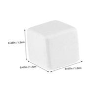 FONDOTIN 36 Pcs Natural Turtle Mineral Block for Reptiles Tortoises Snails Grinding Calcium Stone for Pet Energy Restoration Bone Strengthening and Teeth Care