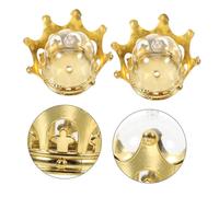 FONDOTIN 36pcs Gilded Crown Candy Holders for Weddings and Birthdays Elegant Luxury Party Favor Boxes for Chocolate Treats and Candy Packaging Portable Multifunctional Wedding Chocolate