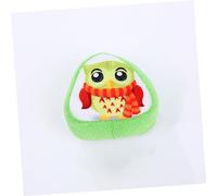 FONDOTIN 3pcs Cat Molar Toy Interactive Catnip Rice- Toys for Cats Teasing Cute Owl Design for Indoor Play and Behavior Management