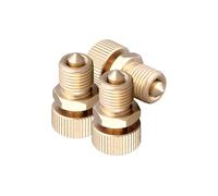 FONDOTIN 3Pcs Copper Air Bleed Screw Bleeder Valve Kit for High Pressure 30Mpa Air Pump Accessories Replacement Parts for Automotive Pump Maintenance