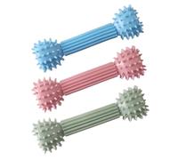 FONDOTIN 3pcs Dog Chew Toys for Interactive Play Molar Sticks for Puppies Reduce Boredom Destructive Behavior Bite Resistant Pet Supplies