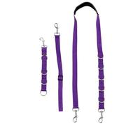 FONDOTIN 3Pcs Dog Grooming Harness Adjustable Pet Grooming Straps for Table Use Safe Bathing Leash Lightweight and Wear Resistant Grooming Loops for Dogs Easy to Use