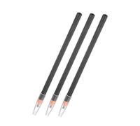 FONDOTIN 3pcs Gray Eyebrow Pencil Set Sweatproof Non-smudge Fine Stroke Peel-off Pen for Natural Defined Brows Portable for Travel and Outdoor Use