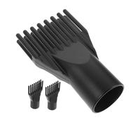 FONDOTIN 3pcs Hair Dryer Nozzle Attachment for Pet Grooming Wide Tooth Comb Nozzle High Temperature Resistant Plastic Quick Drying for Dogs and Cats