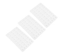 FONDOTIN 3pcs Miniature Brick Silicone Mold for Sand Table Models Seamless Alignment and Precise Textures DIY Building Bricks Accessories for Dollhouse and Landscape Craft Projects