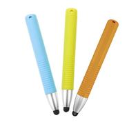 FONDOTIN 3pcs Stylus Pens for Tablets and Smartphones Ergonomic Capacitive Touch Screen Pens with Precision Compatibility for Childrens Learning and Creativity Lightweight and Portable