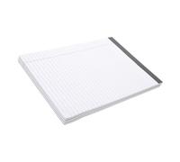 FONDOTIN 3pcs Thickened Ruled Writing Pads Portable Legal Notepads for School and Office Tear Off Pages with Organized Layout Ink Resistant Memo Pads for Meeting Notes and Goal Setting