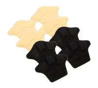 FONDOTIN 4 Pairs Invisible Heel Grips Slip Heel Cushions for Loose Shoes Wear Resistant Inserts to Prevent Blisters and Comfort Suitable for Sneakers