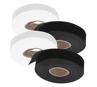 FONDOTIN 4 rolls Twill Hem Tape for Curtains Fabric Binding Tape Wide DIY Sewing Supply for Clothing Repair Fray Resistant Edge Decor Enhances Curtain Aesthetics and Versatile Use