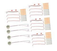 FONDOTIN 4 Sets Fruit Battery Experiment Fruit Electronics Physic Electricity Project Electric Kit for Science Kit Education Electronic Experiment