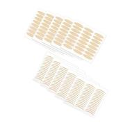 FONDOTIN 40 Sheets Invisible Double Eyelid Tapes Mesh Adhesive Stickers Comfortable Eye Shaping Decals for Uneven Single Eyelids Makeup Use