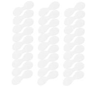 FONDOTIN 400Pcs Disposable Cotton Eye Mask Sheets Soft Thick Moisturizing Eye Pads for DIY Beauty Care Salon Use Portable Lightweight Skin-friendly