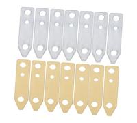 FONDOTIN 40pcs DIY Zinc and Copper Strips for Battery Science Kit Fruit and Potato Battery Electrodes for Educational Science Experiments Materials for Home and Classroom Use