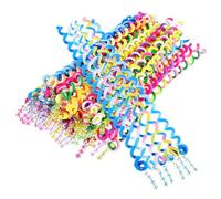 FONDOTIN 42 Pcs Colorful Spiral Hair Braider Tools for Lightweight Braiding Kit for Thick Thin Curly Straight Hair Use Styling Accessories Multi-color for Fun Daily