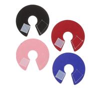 FONDOTIN 4pcs Bird Elizabethan Collar for Parrots Bird Buster Collar Mutilation Cone Neck Guard Cone