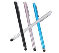 FONDOTIN 4pcs Capacitive Stylus Pens for Tablets and Phones High Precision Touch Screen Pens in Black Silver Pink and Blue for and Devices