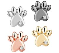 FONDOTIN 4Pcs Cat Claw Shaped Watch Charms Cute Portable Watch Decor for Silicone Bands Compact and Lightweight Watchband Nails for Creative Styling