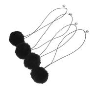 FONDOTIN 4pcs Cat Tree Scratching Post Replacement Ball Bell Toy Interactive Kitten Dangle Toy for Indoor Play
