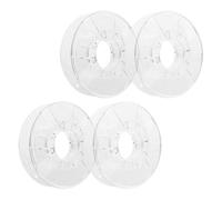 FONDOTIN 4pcs Empty Filament Spool Plastic Printing Reel Winding Holder for Maker Projects Storage Reel for Printer Filament
