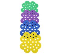 FONDOTIN 4Pcs Floating Bee Watering Stations Garden Butterfly Feeders with Safe Hydration Design for Outdoor Pollinators Floating Insect Water Islands Supporting Biodiversity and Ecosystem