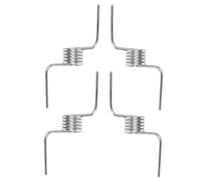 FONDOTIN 4pcs Refrigerator Door Spring Mechanism Replacement Parts for French Door Fridge Freezer