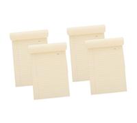 FONDOTIN 4Pcs Ruled Legal Pad Tearable Notepads Portable Memo Pads for Office and Student Use Easy Tear Paper for Notes Reminders Scheduling and Planning